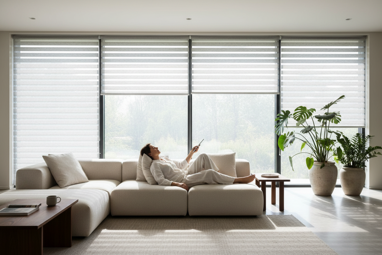 Effortless Living with Remote Control Blinds and Shades