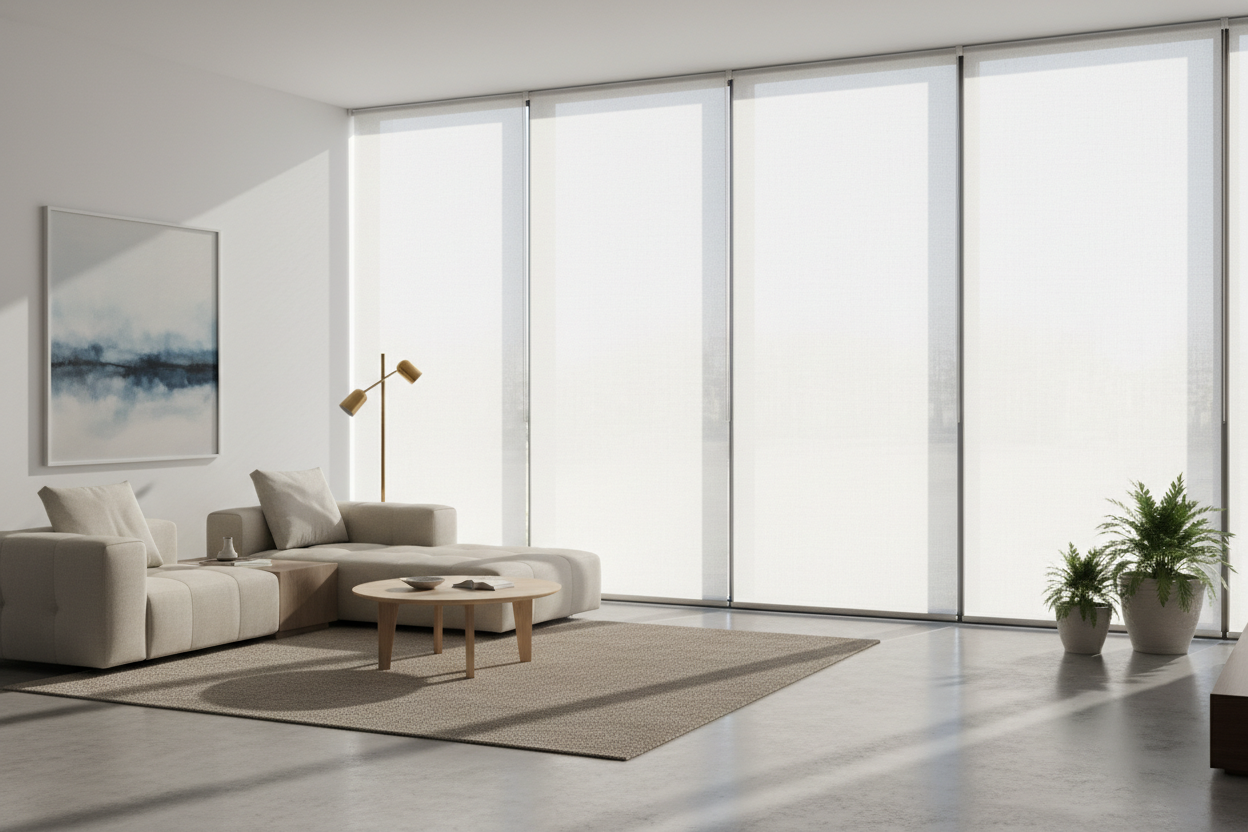 Elegant Light Filtering Roller Shades for a Brighter, Softer Home