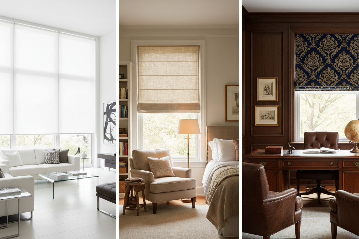 Elegant Roller Shade Design Ideas for Every Home Style