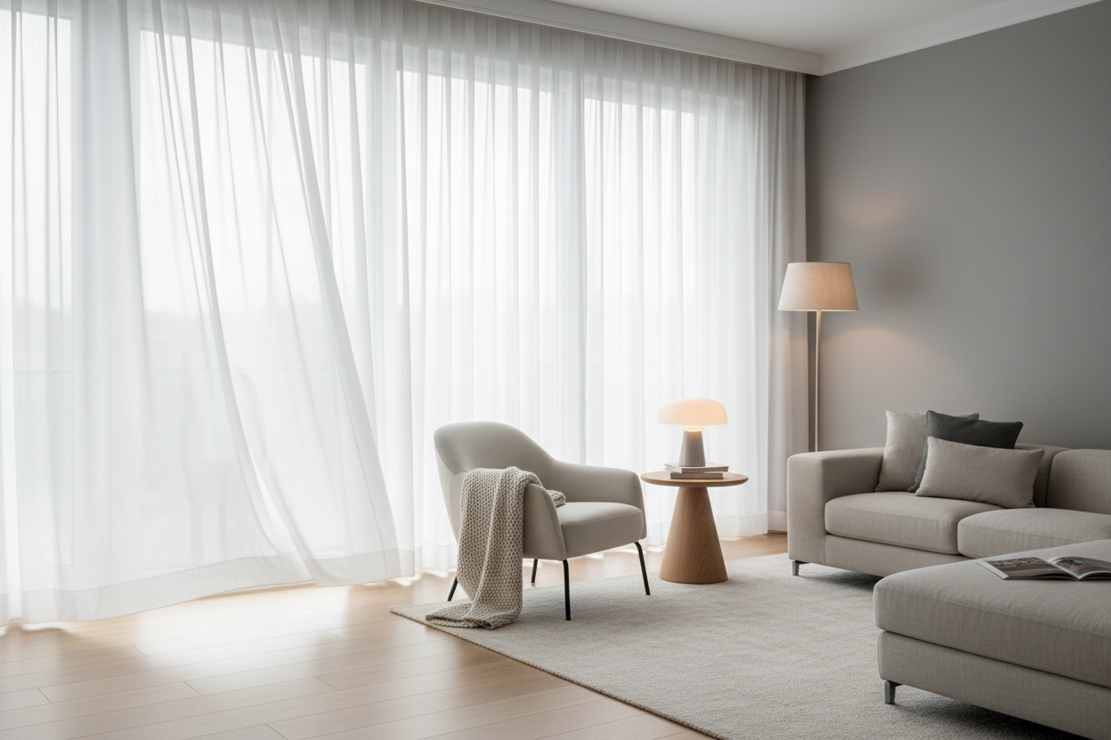 Elegant Ways to Use See Through Curtains for Light and Privacy Balance