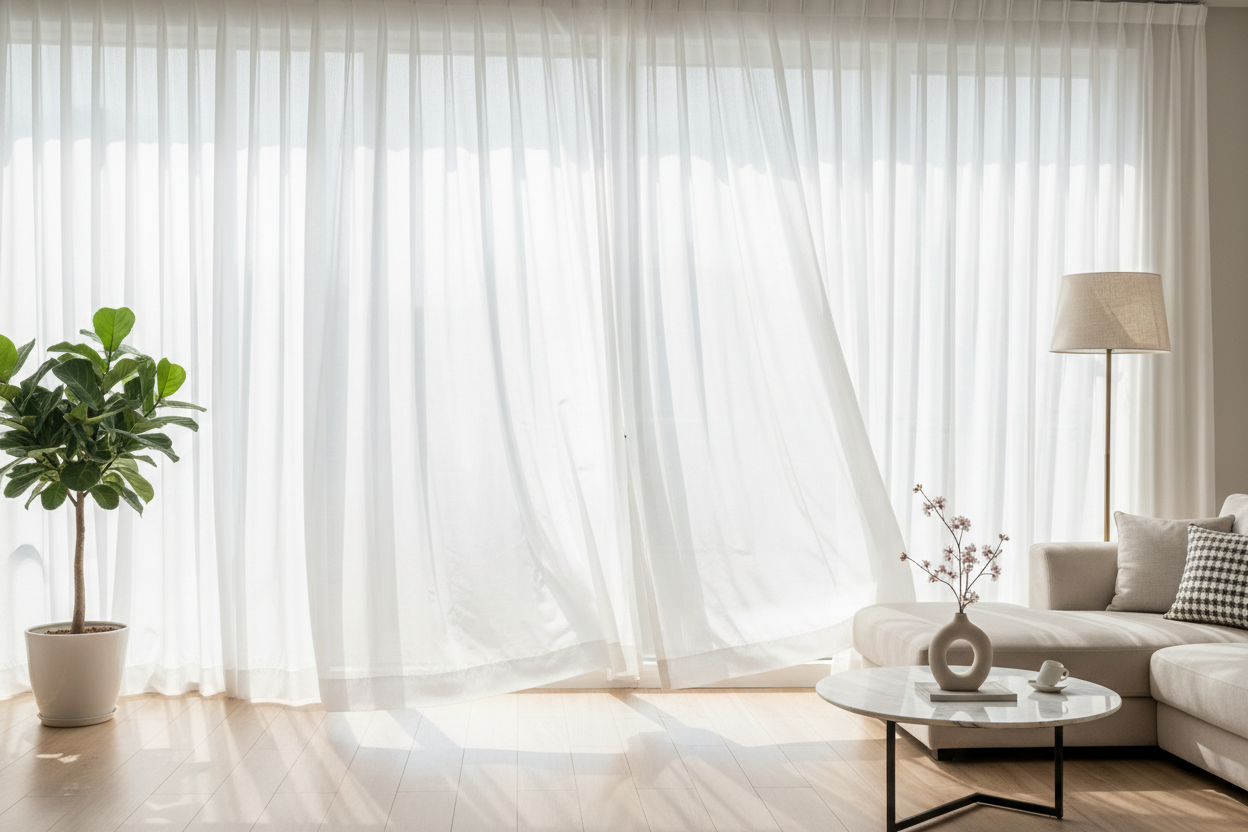 Elegant White Sheer Curtains That Bring Light and Style to Any Room