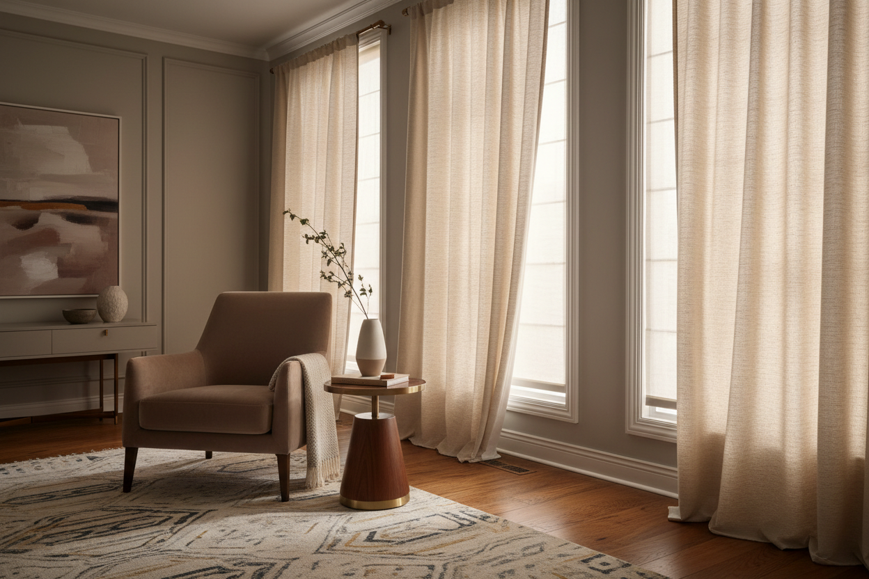 Elegant Window Update: Choosing the Best Amazon Roman Shades
