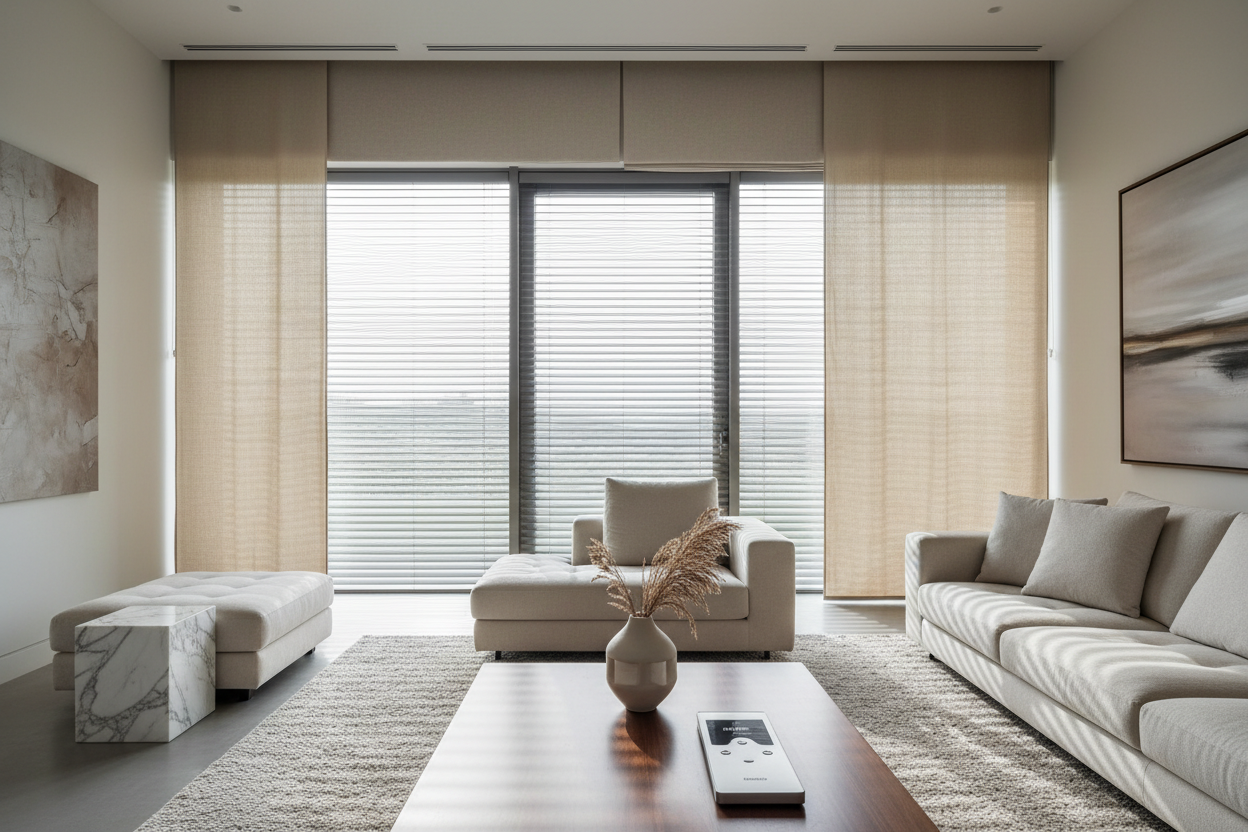 Elevate Your Home with Custom Motorized Blinds and Shades