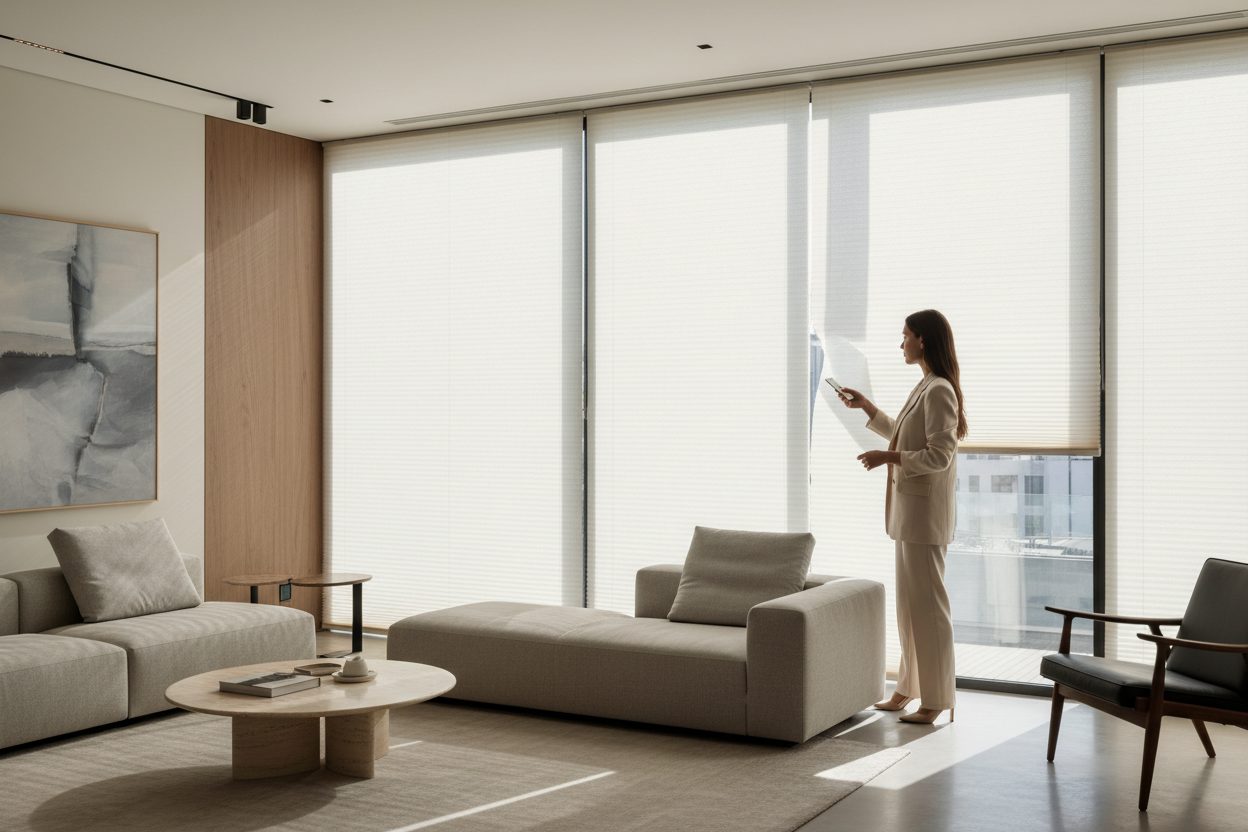 The Ultimate Solution: Remote Control Blinds for High Windows