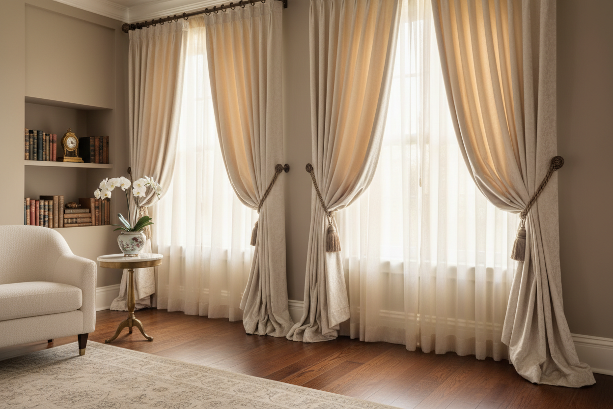 Elevate Your Space with Truly Luxurious Window Treatments