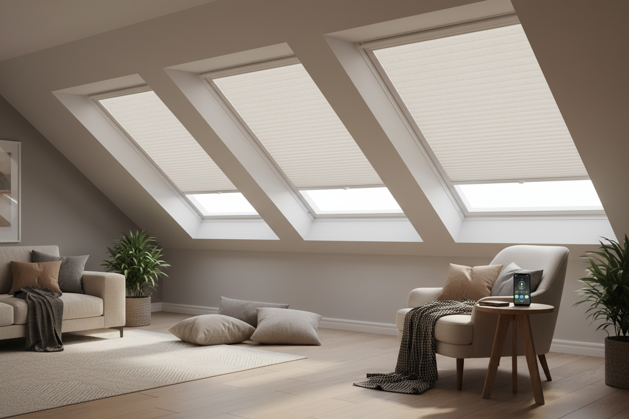 Enhance Comfort with Battery Powered Skylight Shades