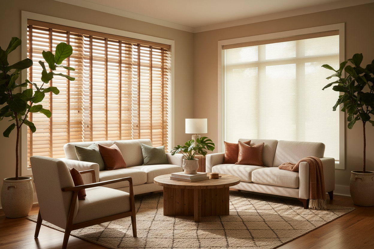 Enhance Your Home Comfort with Adjustable Blinds and Shades