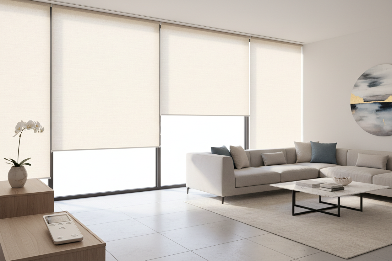 Enhance Your Home with Motorized Roller Shades