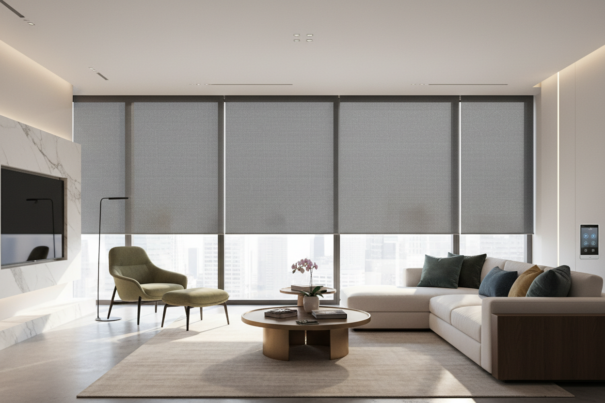 Enhance Your Home with Motorized Solar Shades