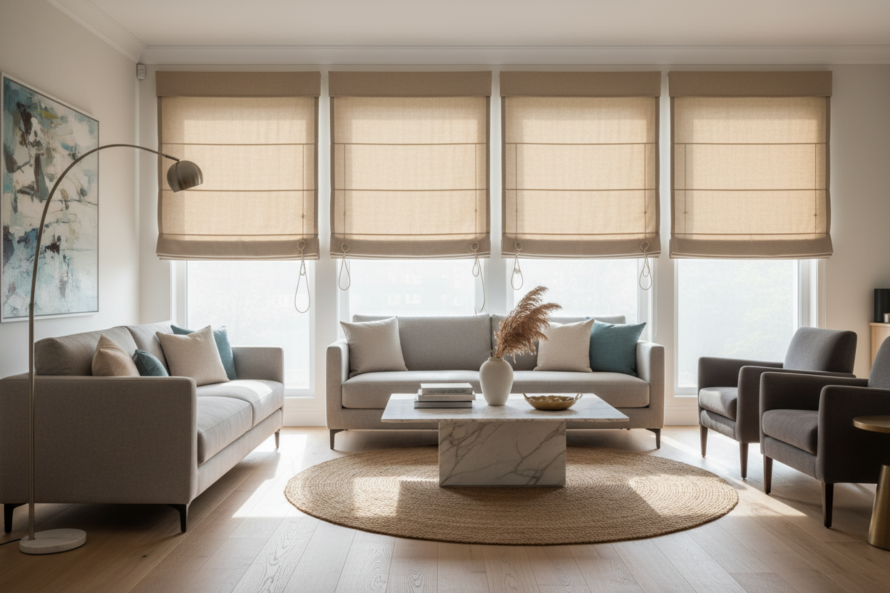 Enhance Your Home with Stylish Corded Roller Shades