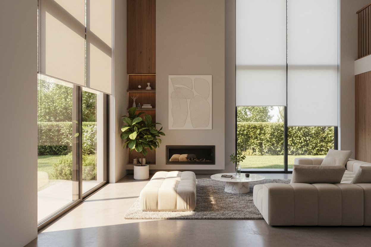 Enhance Your Home with Veneta Roller Shades and Solar Shades