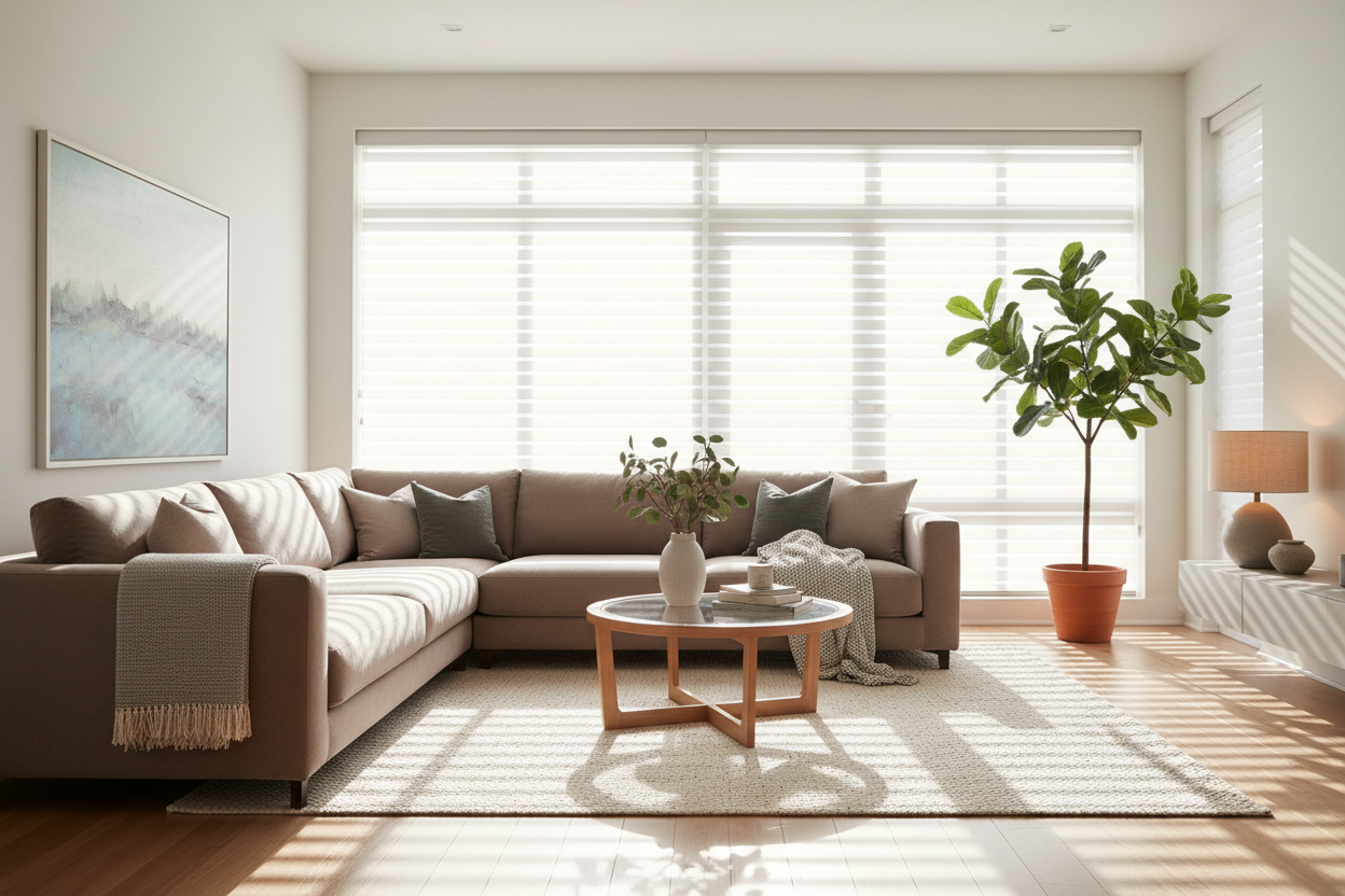 Enhancing Home Comfort with Privacy Blinds That Let in Light