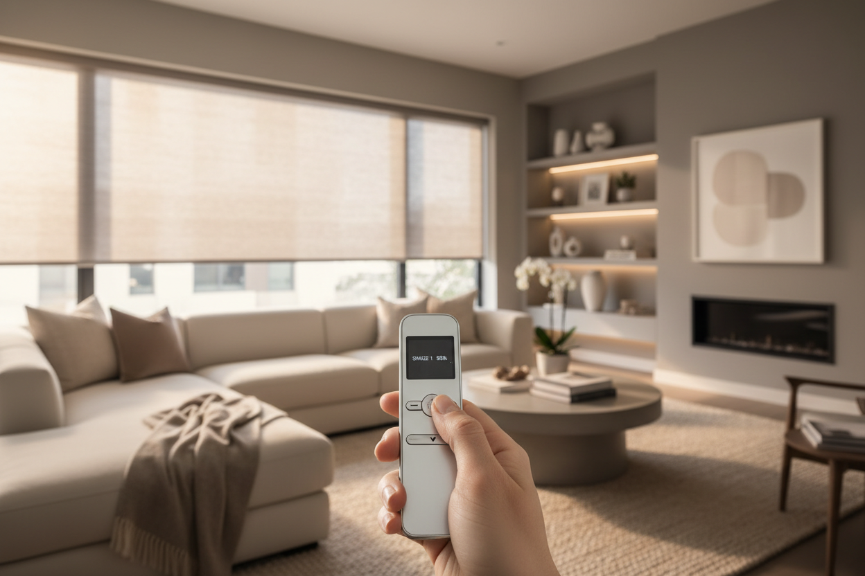 Experience Comfort and Convenience with Remote Control Window Shades ...