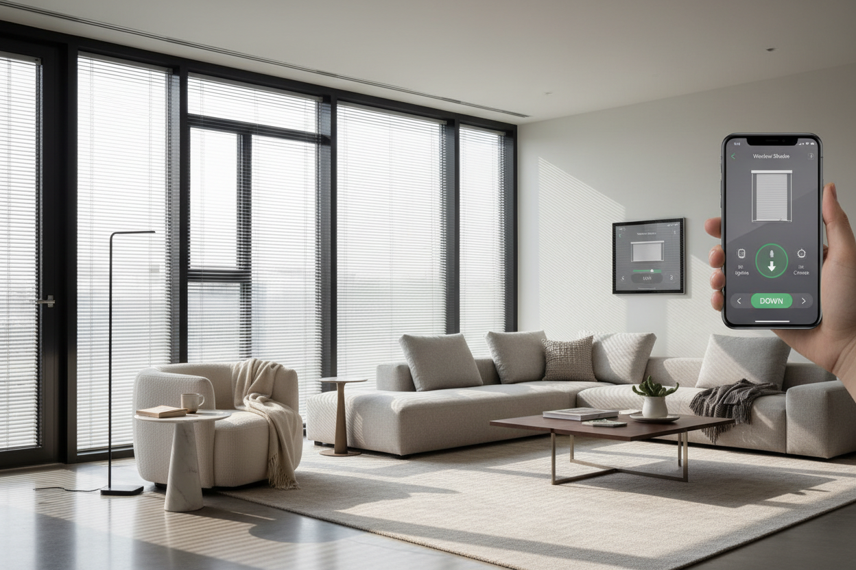 Experience Comfort and Efficiency with Automated Shade Systems