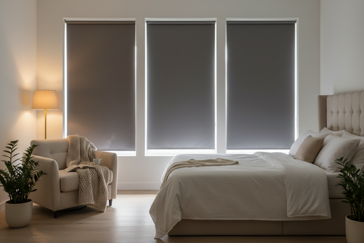 Experience Comfort and Privacy with Blackout Roller Shades