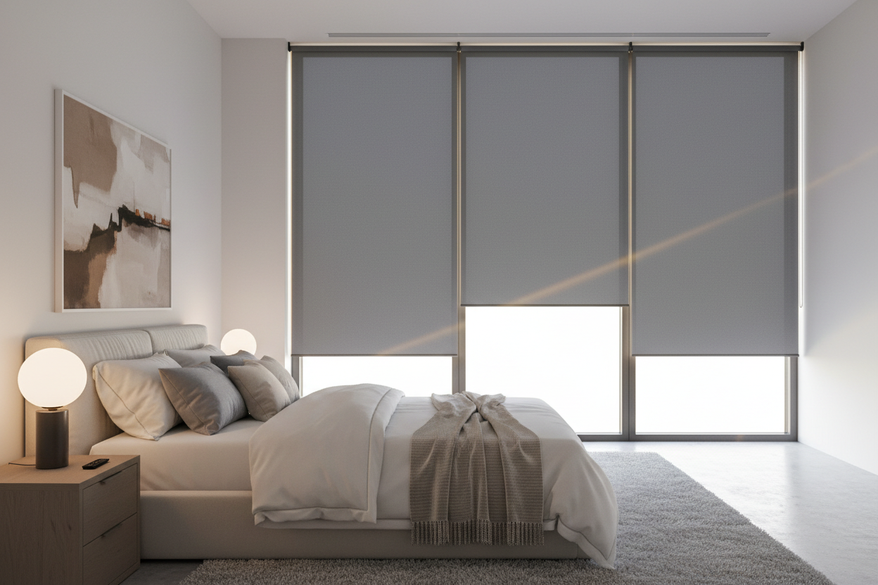 Experience Comfort and Privacy with Electric Blackout Shades