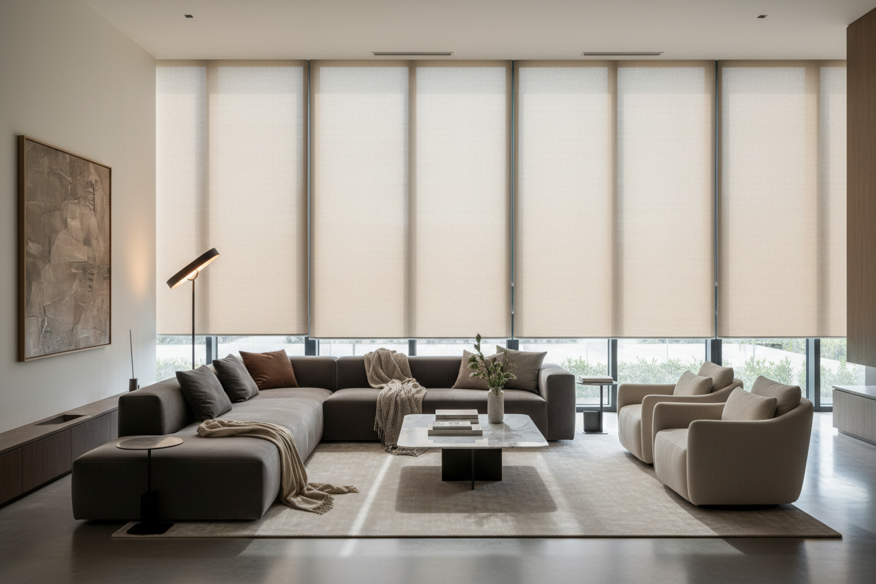 Experience Comfort and Style with Automatic Shades for Windows