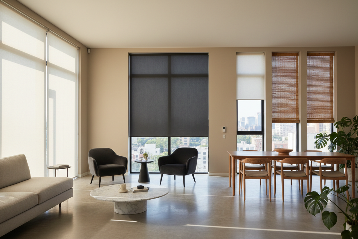 Exploring the Different Types of Roller Shades and Blinds