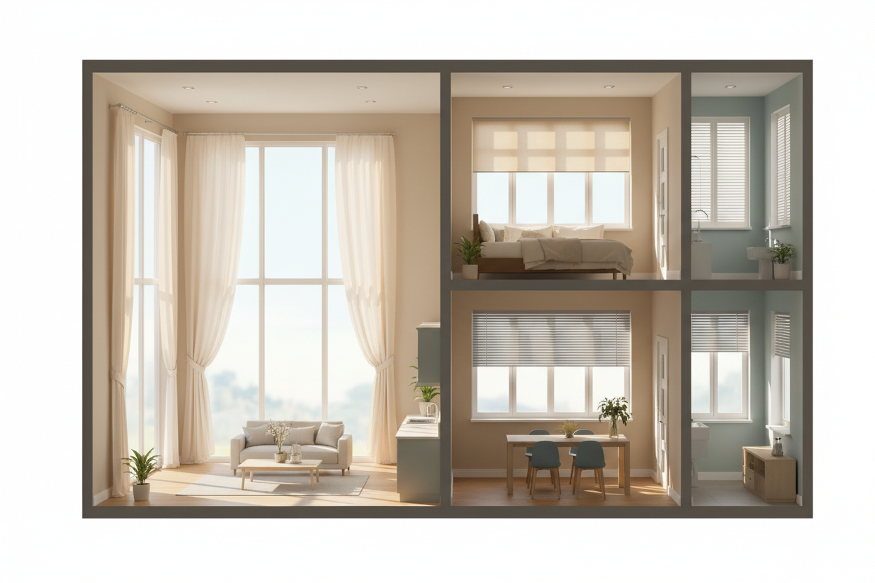 Finding Your Perfect Window Solution: A Room-by-Room Guide
