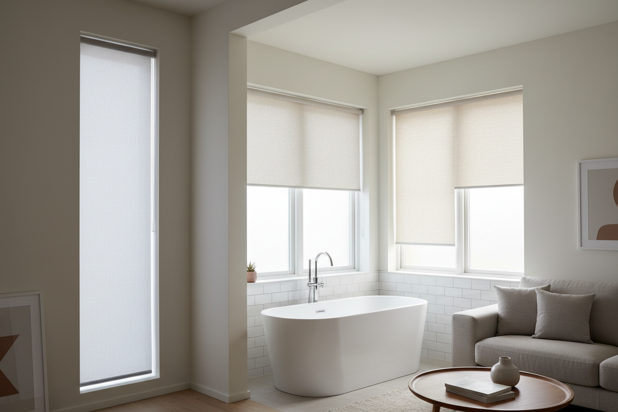 Fitting the Unfit: How to Choose the Perfect Narrow Roller Shades for Tricky Windows