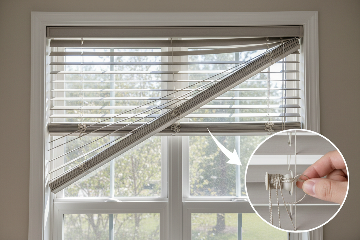 Fixing Blinds Stuck on One Side: Simple Troubleshooting Tips