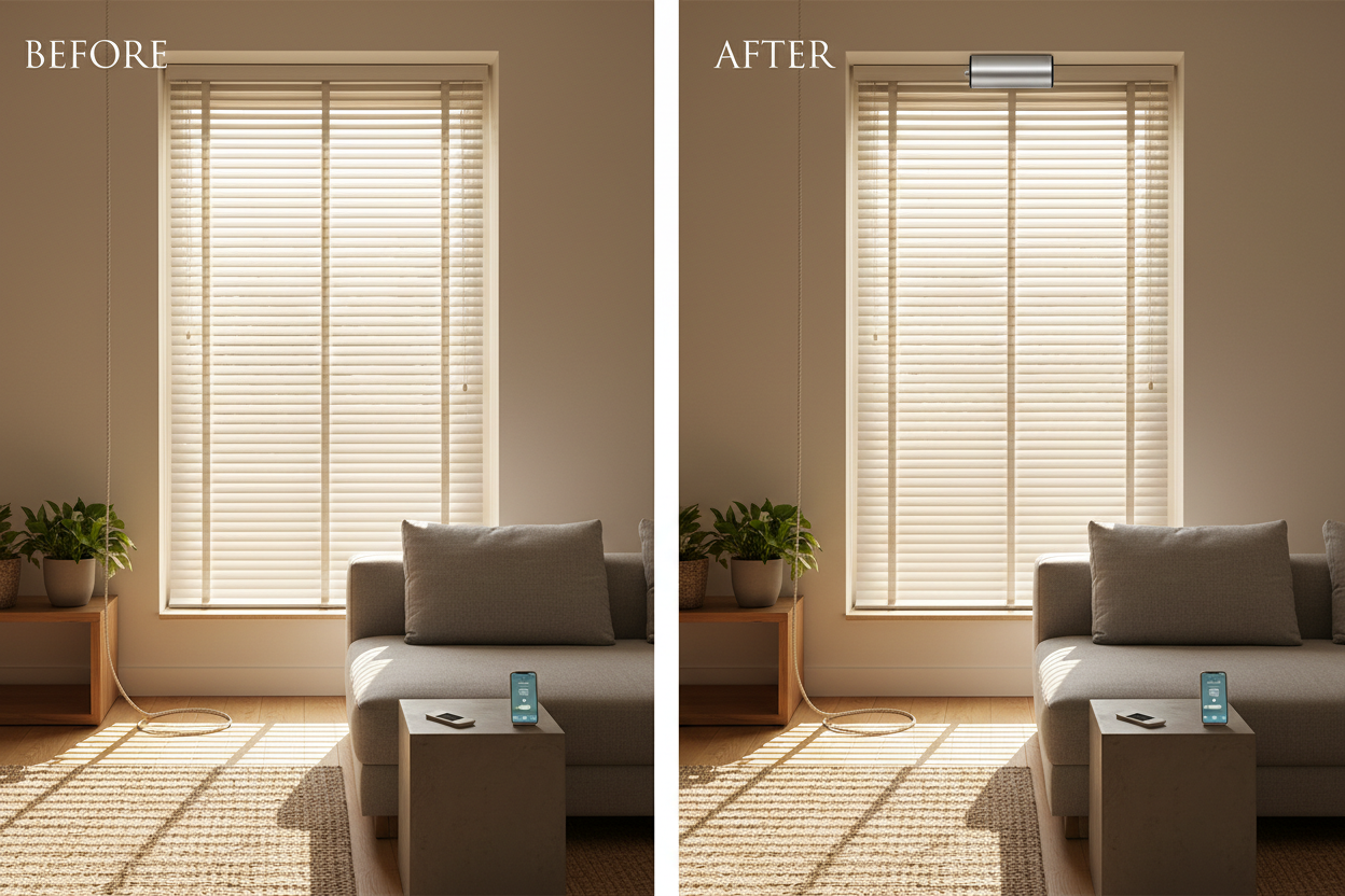 Give Your Old Blinds New Life: The Realities of Motorizing Existing Shades
