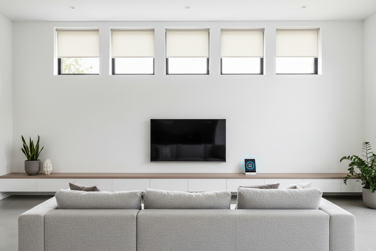 Hard to Reach? Automate Blinds for Small Square Windows
