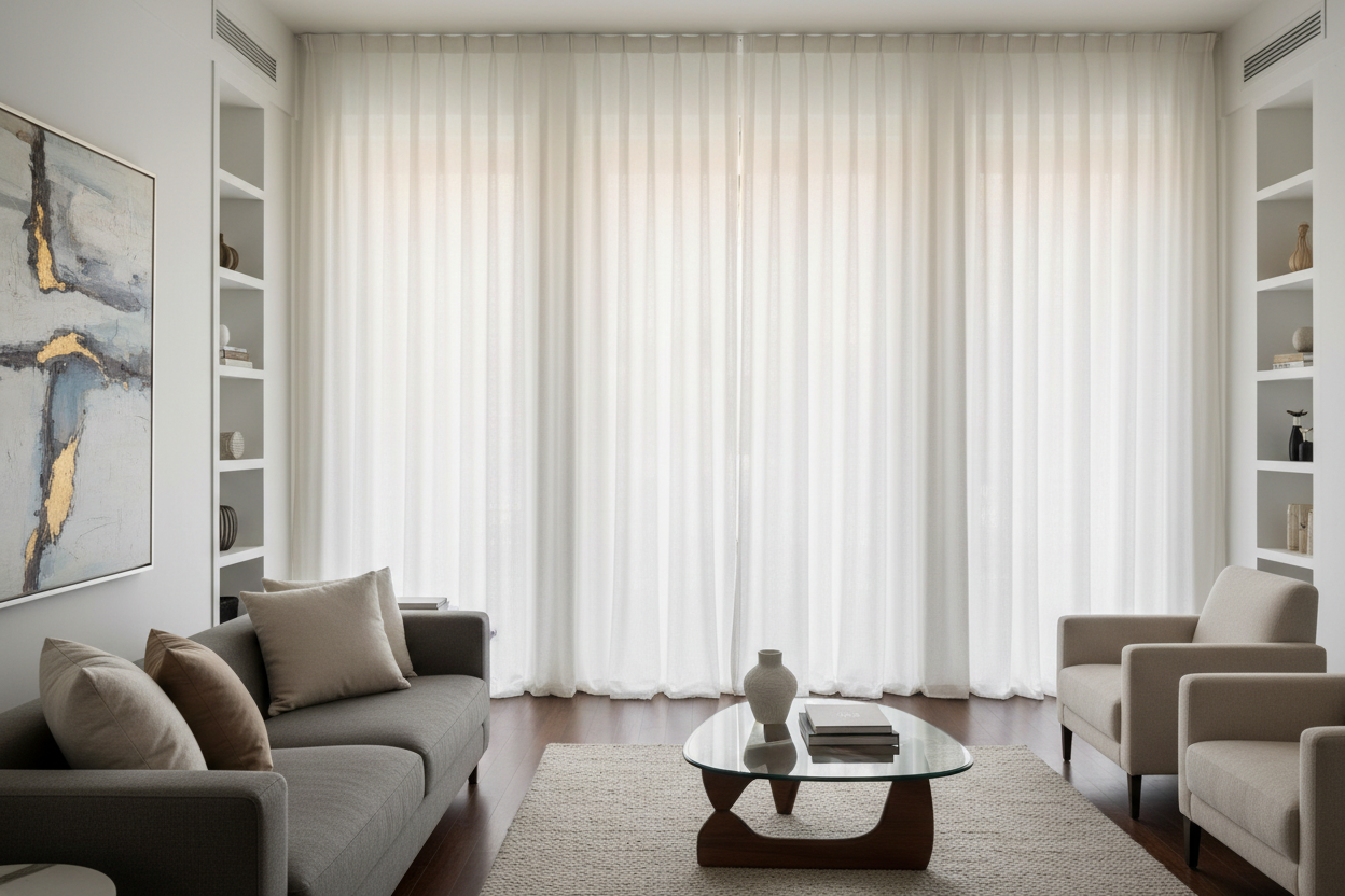 How Thick and Heavy Sheer Curtains Can Elevate Any Living Space