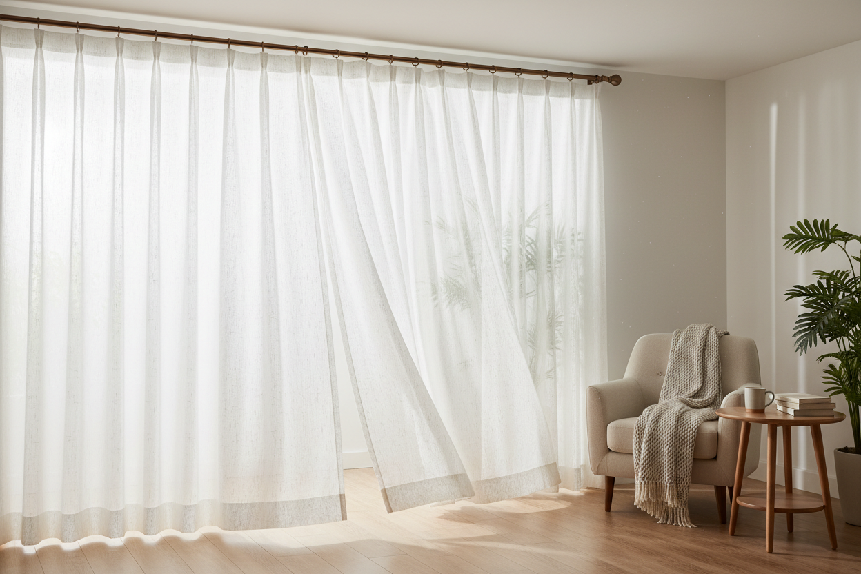 How to Choose Sheer Curtains That Enhance Privacy Without Sacrificing Style