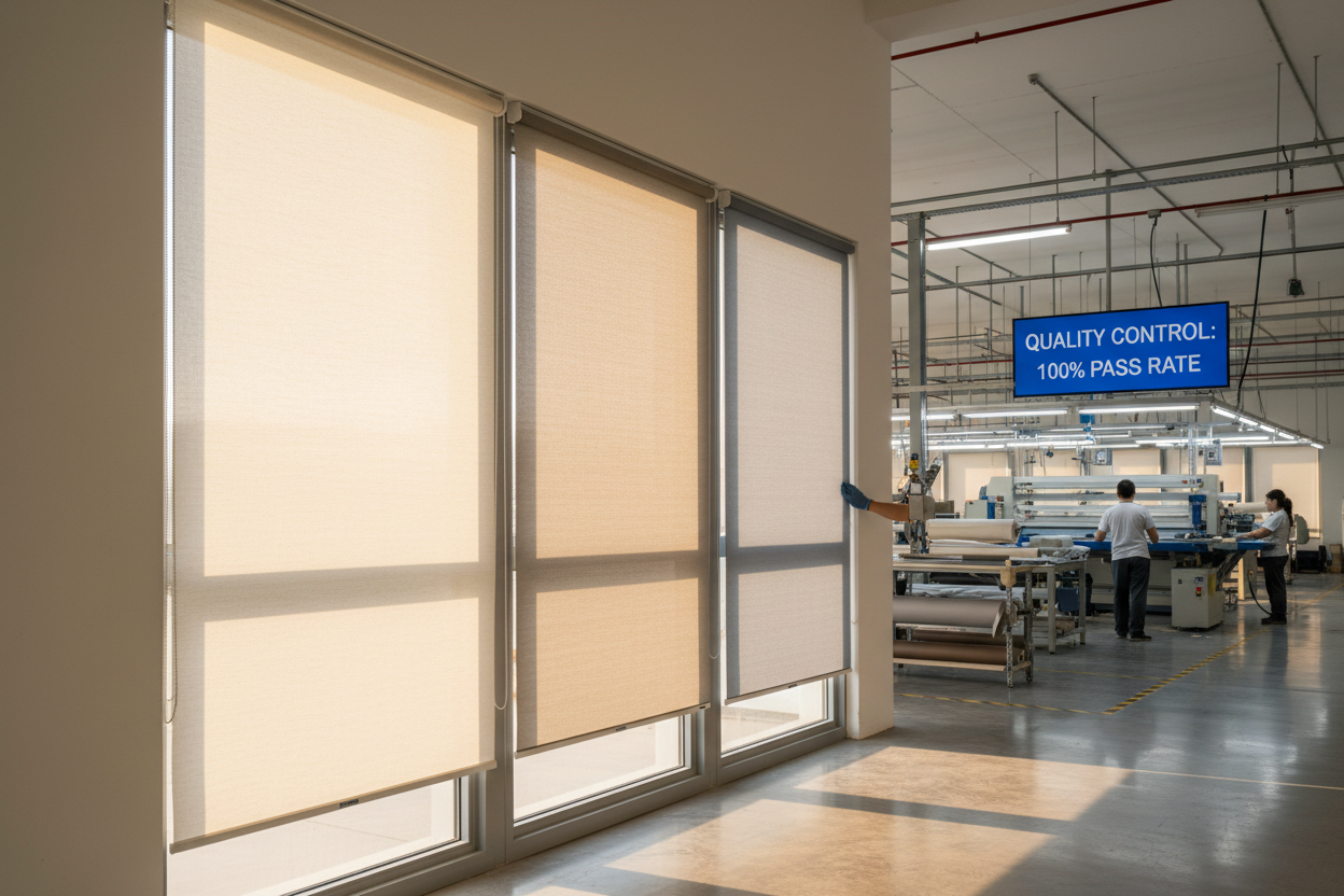 How to Choose the Right Roller Shades Manufacturer for Long‑Lasting Window Treatments