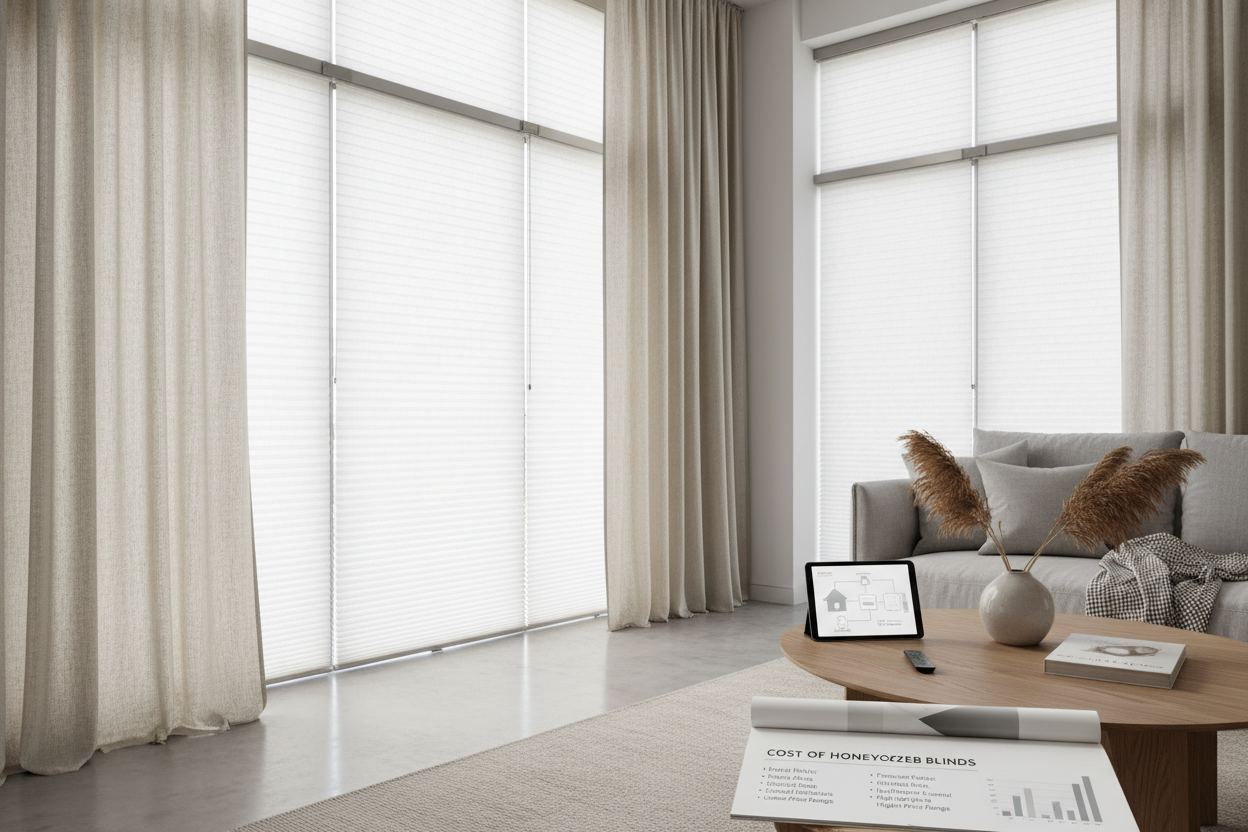 Cost of Honeycomb Blinds: Manual vs. Smart Motor Pricing