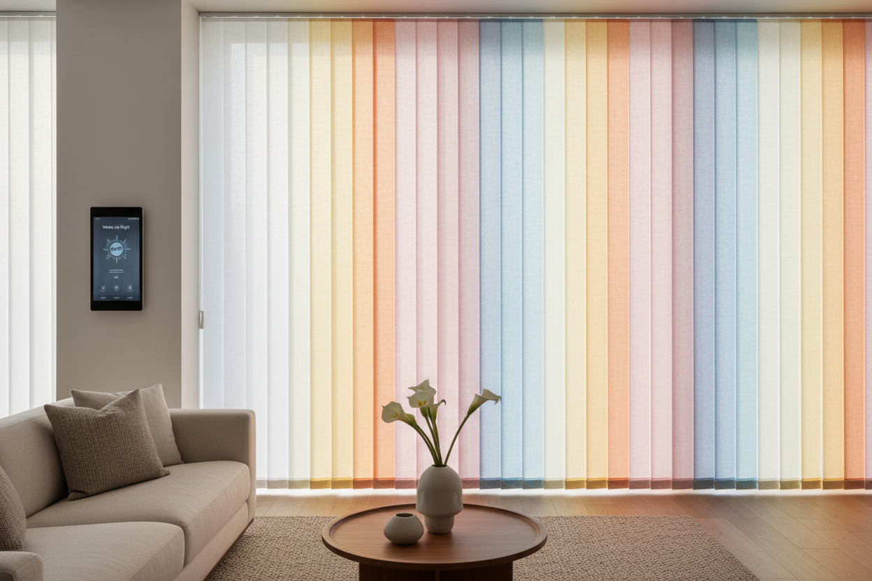 Wake Up Right: Automating Colors of Vertical Blinds