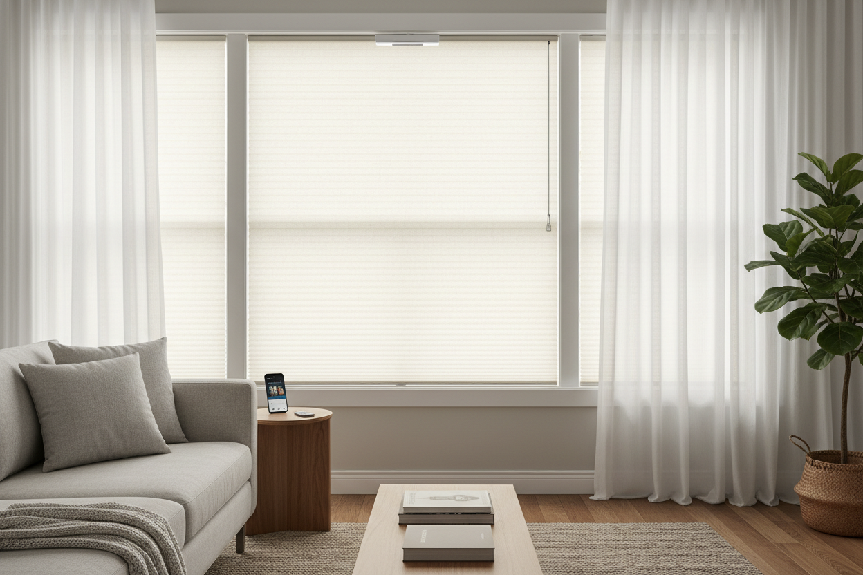 Automate Temporary Pleated Blinds in 10 Minutes