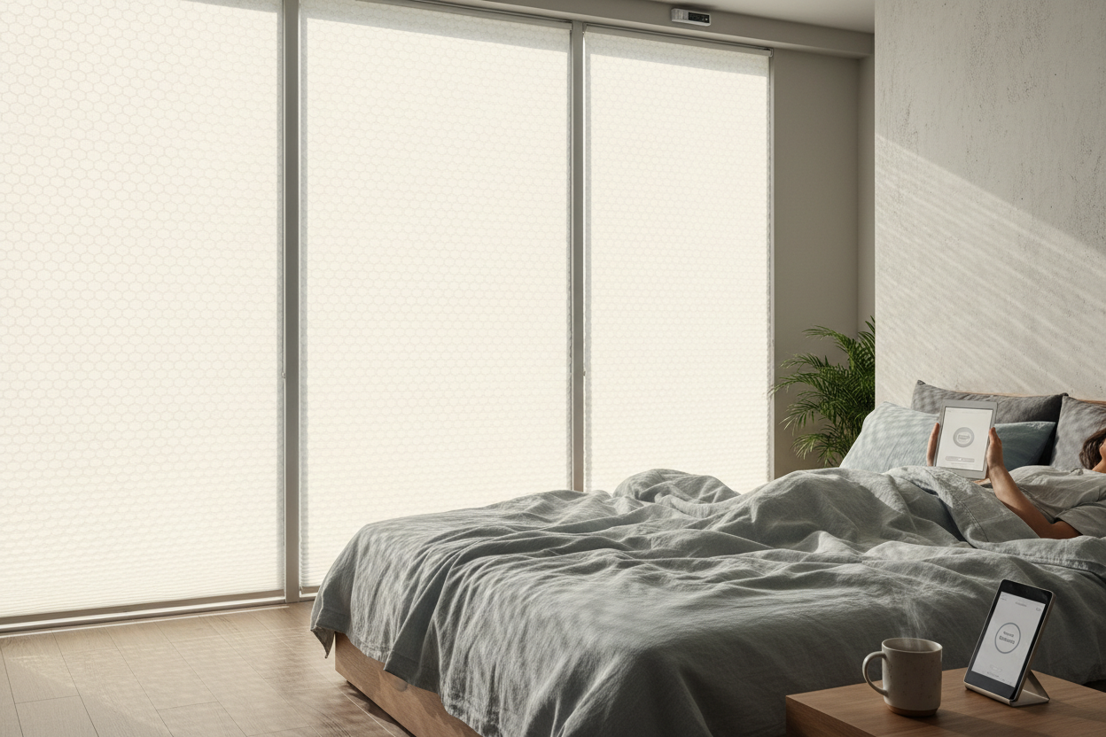 Smart Shades Honeycomb: The Best Setup for Lazy Mornings