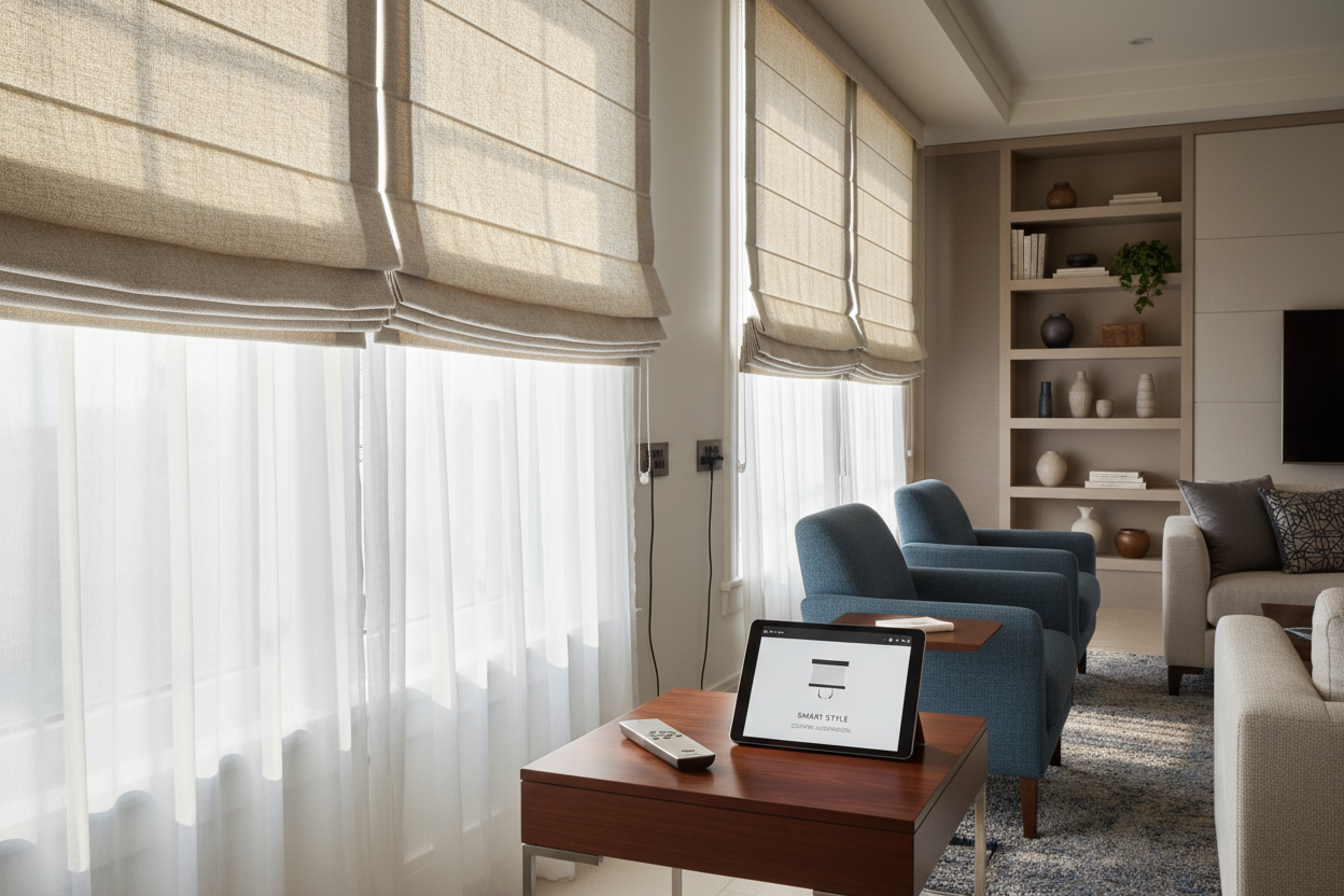 Smart Style: How to Cover Shades with Fabric for Custom Automation