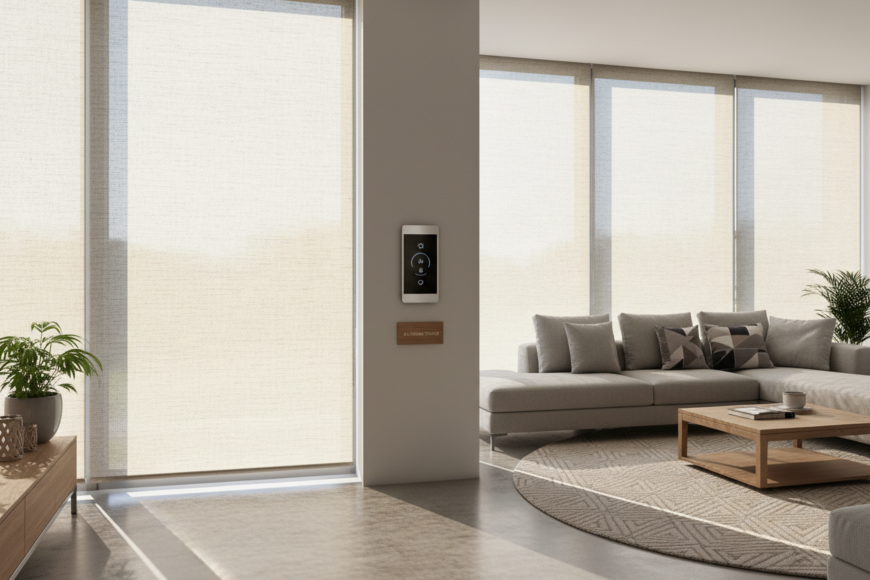 Smart Shades for Sunlight: Automating Heat & Glare Control