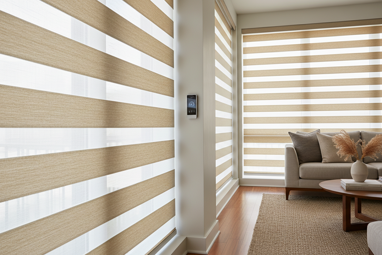 Automating Banded Shades: The Ultimate Light Control Setup