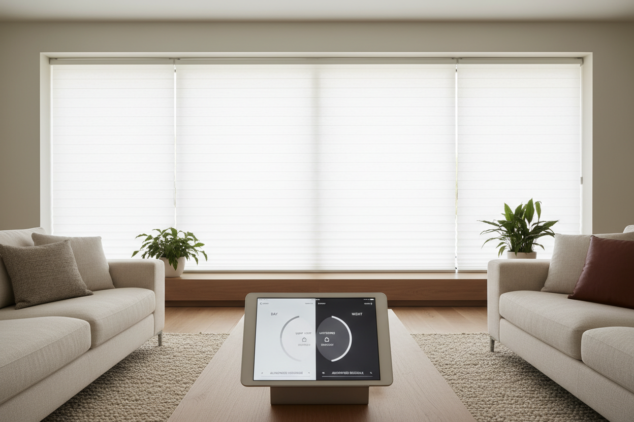 Day to Night: Automating Dual Blackout and Light Filtering Shades
