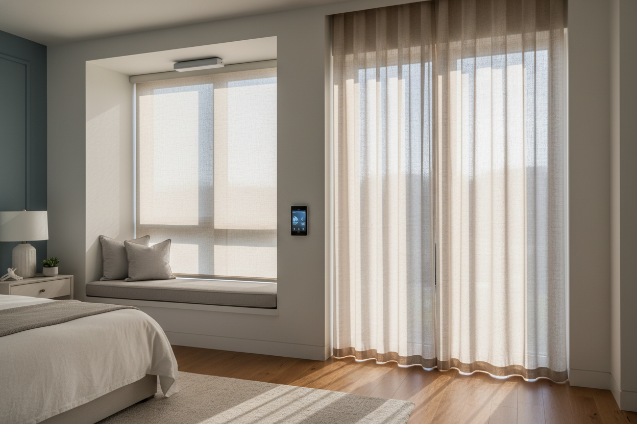 Wake Up Gently: Why I Automated My Sun Filtering Shades