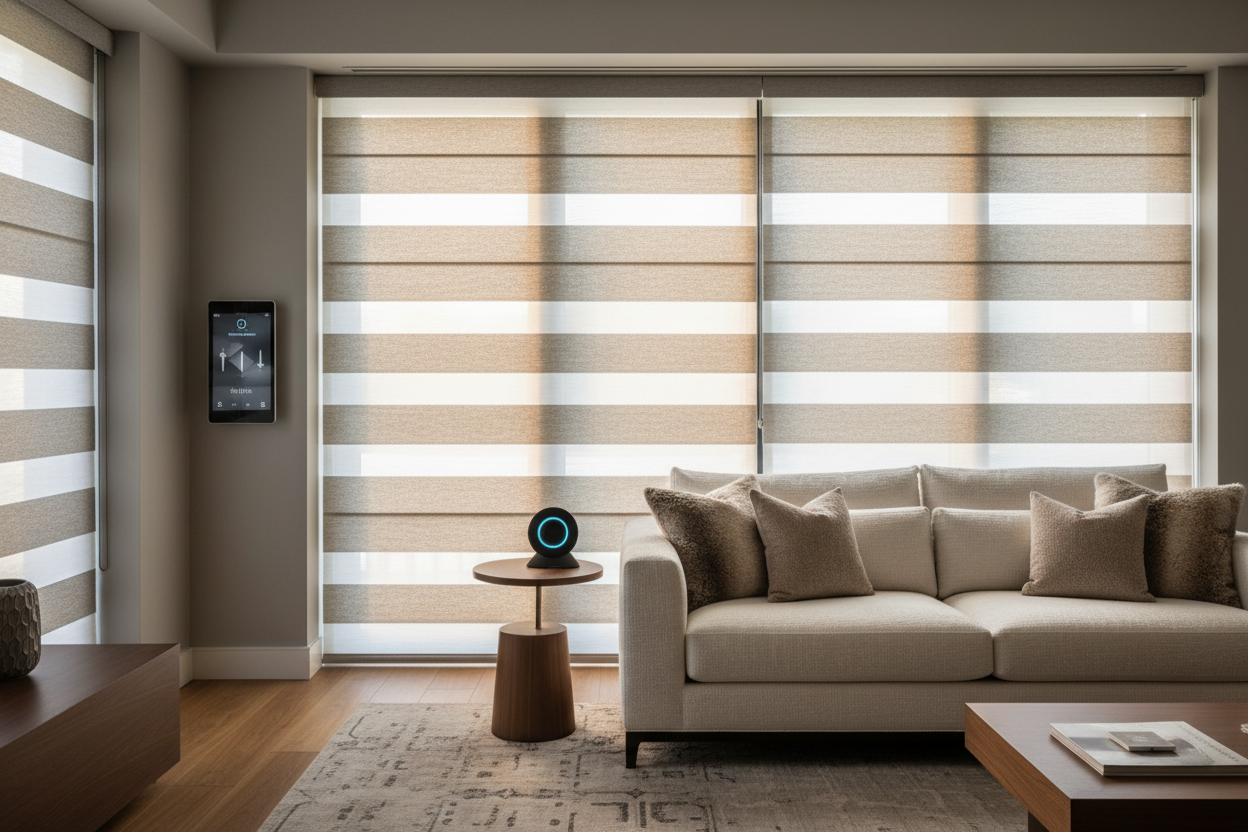 Ultimate Privacy: Automating Top Down Bottom Up Zebra Shades