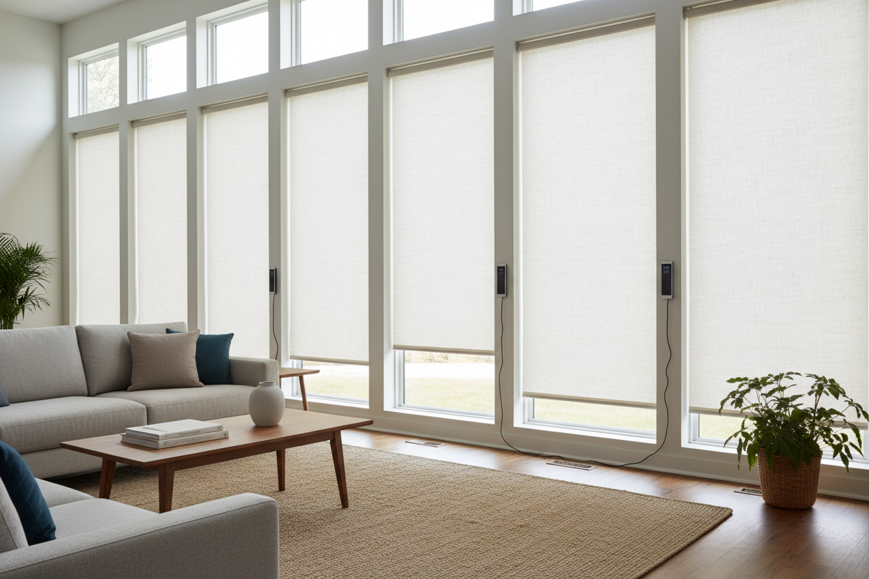 Smart 70 Inch Roller Shade: Battery vs. Hardwired Guide