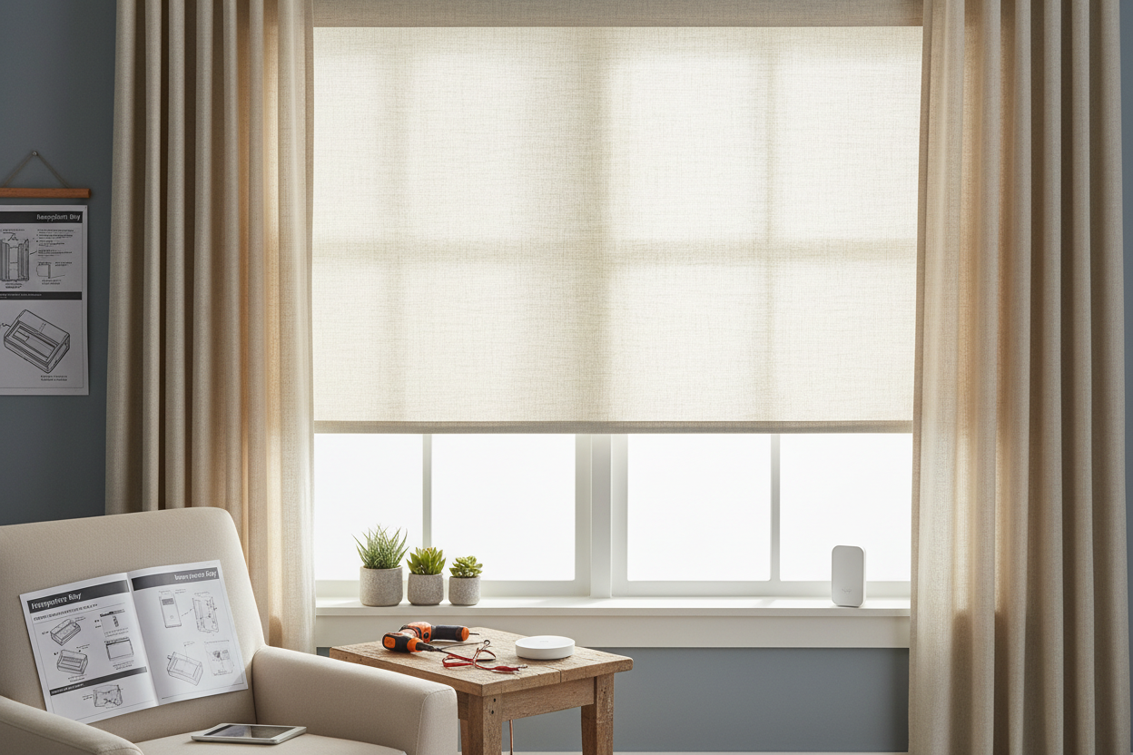 Automating Hampton Bay Cut to Size Roller Shades: The DIY Guide