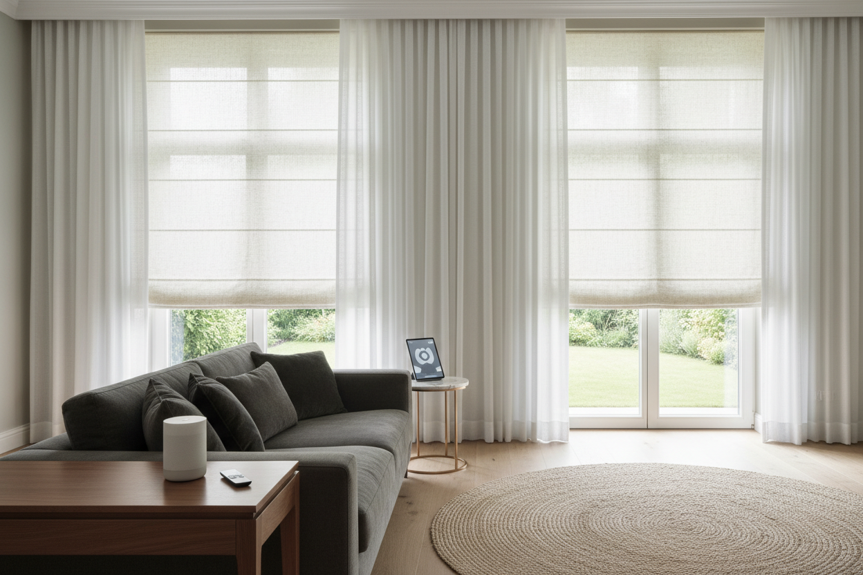 Automate Your Roll Up Window Shades: A Smart Home Guide