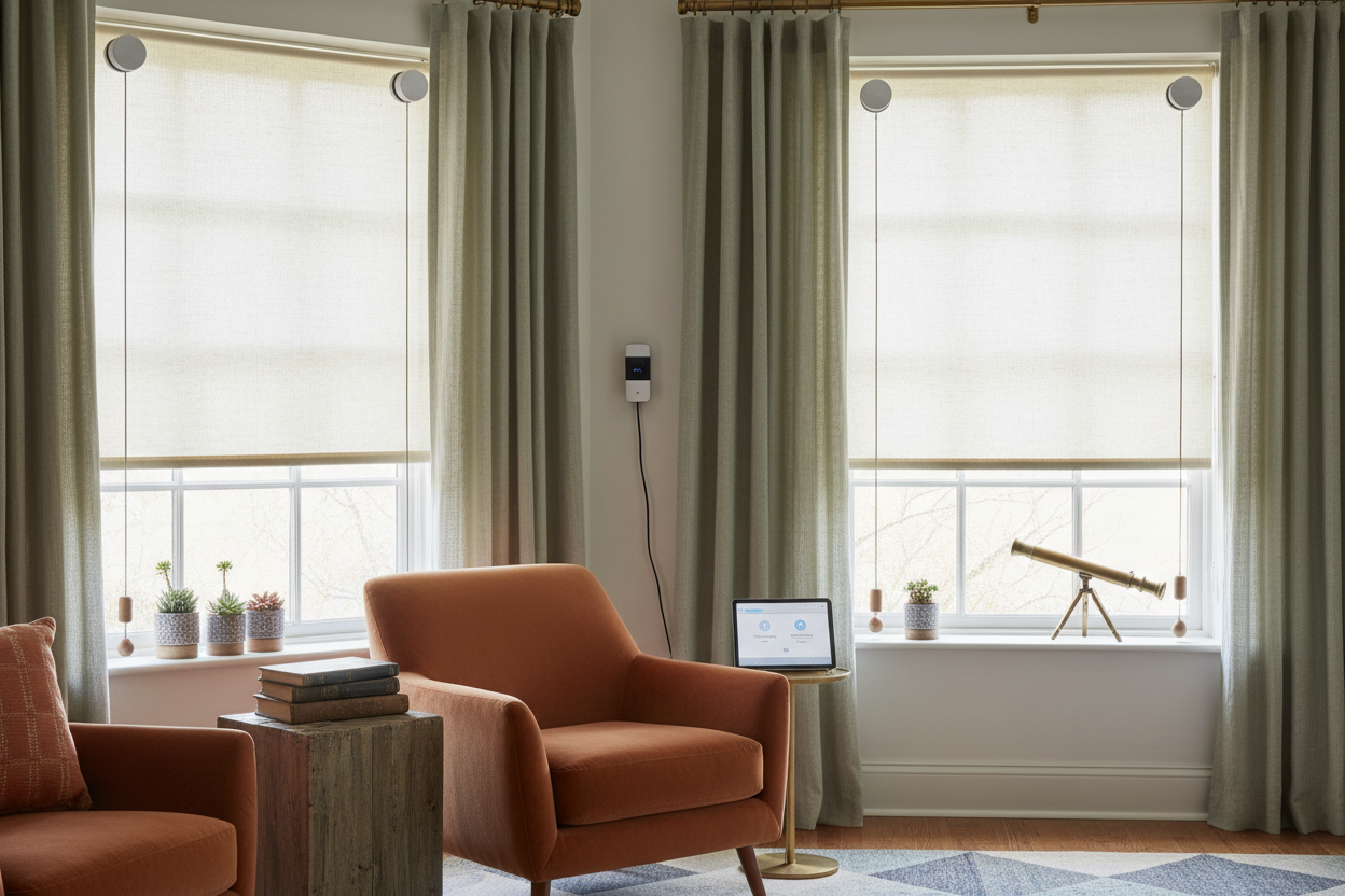 Smart Retrofit: Automating Old-Fashioned Roll Up Window Shades