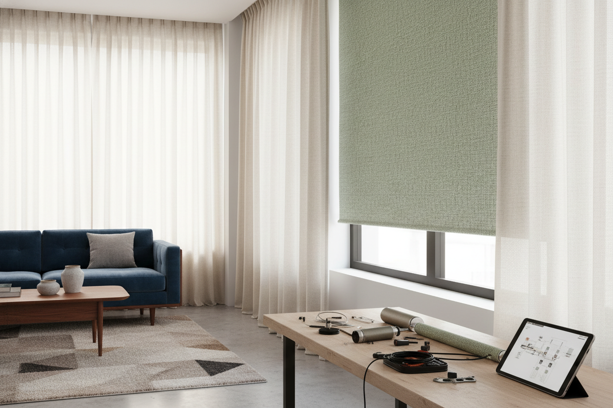 Smart Upgrade: Retrofitting Your Spring Roller Blind