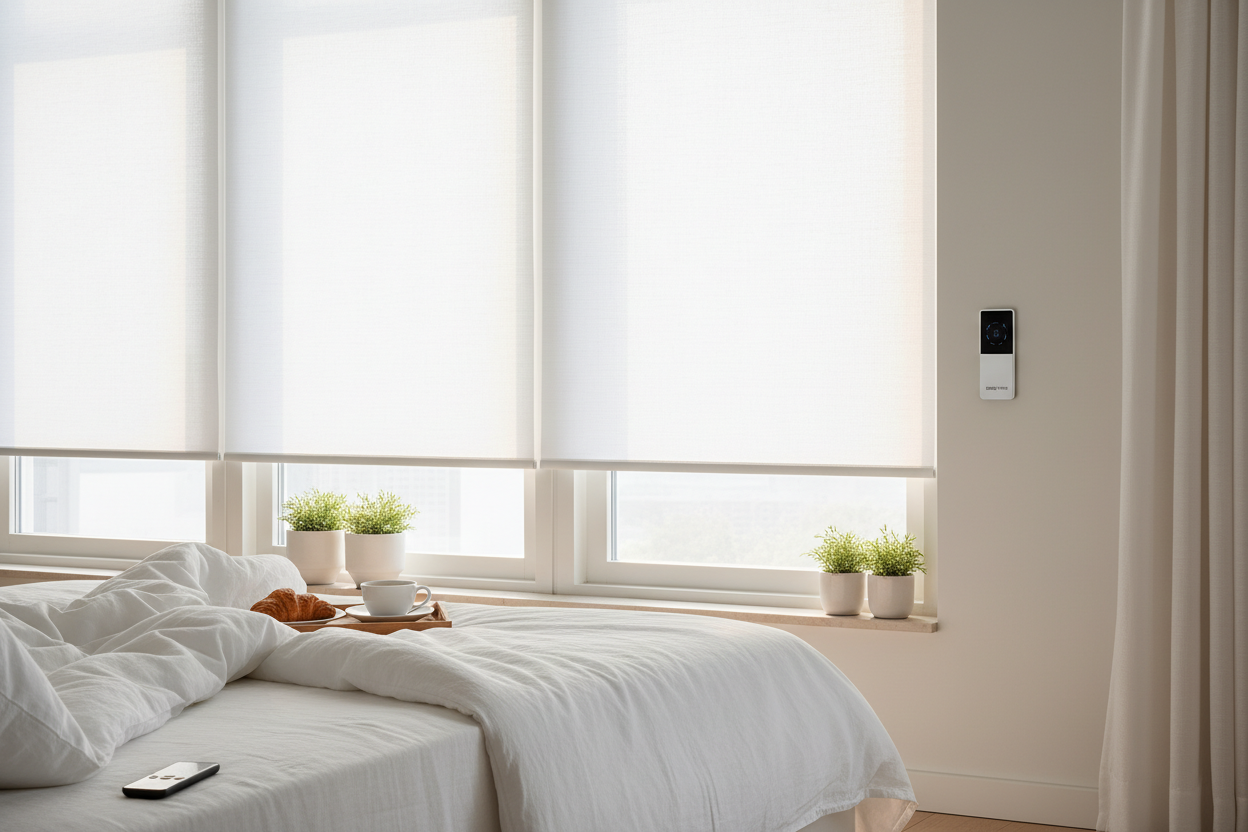 The Best Smart White Roller Blind Setup for Lazy Mornings