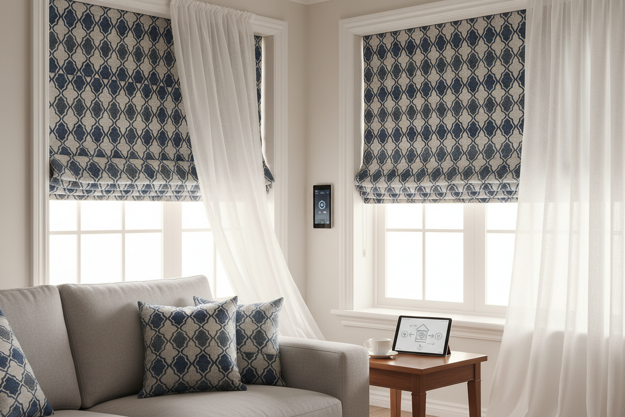 Automate Your Patterned Roller Shade: A Retrofit Guide