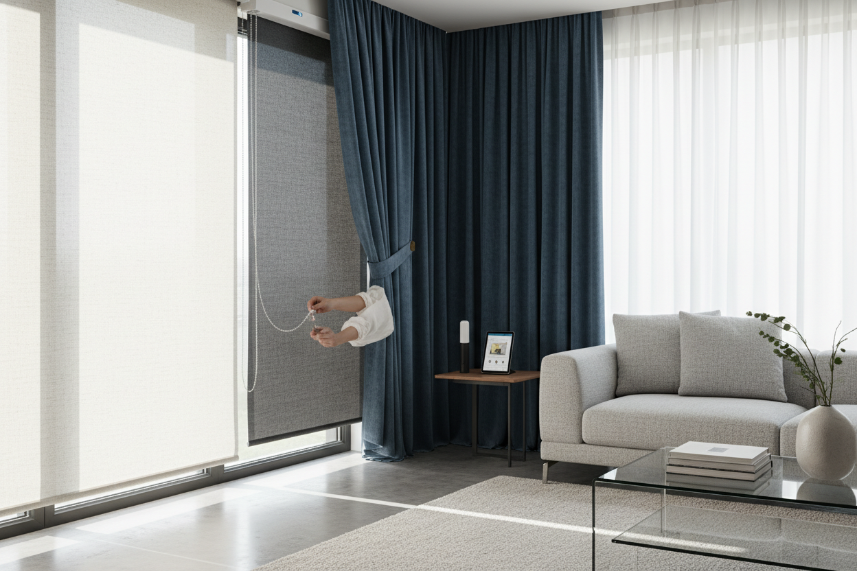 Turn Manual Roller Blinds Smart: Retrofit Guide