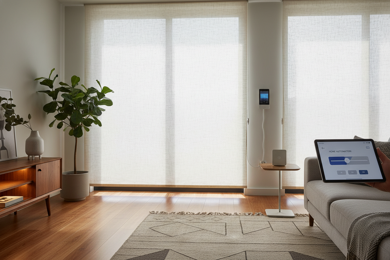Automating Fabric Pull Down Window Shades: The Smart Guide