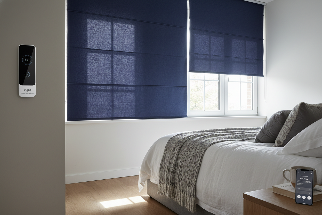 The Best Smart Blue Roller Shade Setup for Lazy Mornings